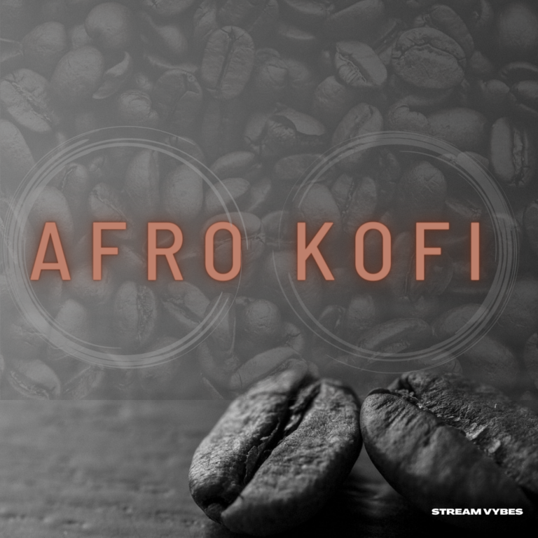 Afro Kofi Album Cover For Stream Vybes Copyright Free music For Fitness Instructors